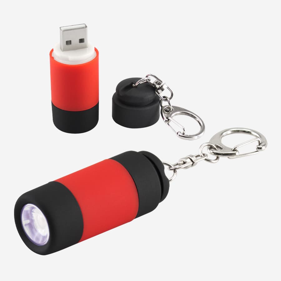Llavero-Linterna LED Cargador USB - imagen 6