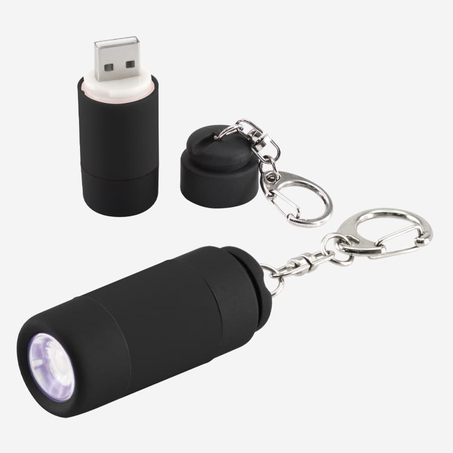 Llavero-Linterna LED Cargador USB - imagen 3