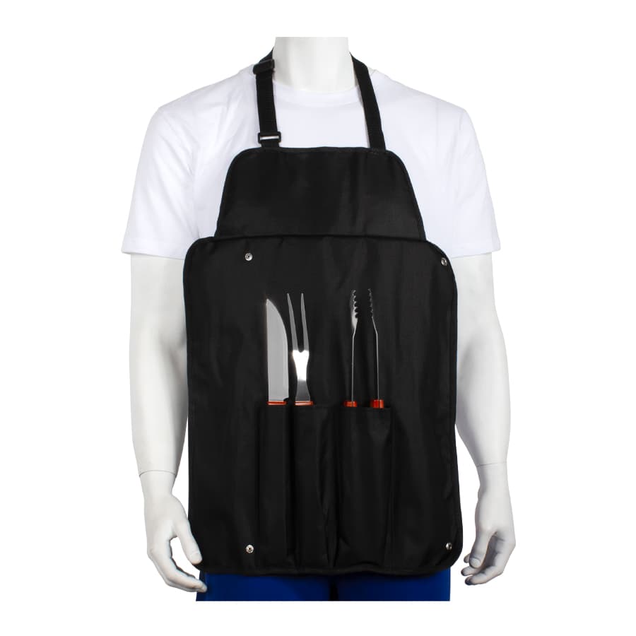 Delantal de BBQ con 3 Herramientas - imagen 3