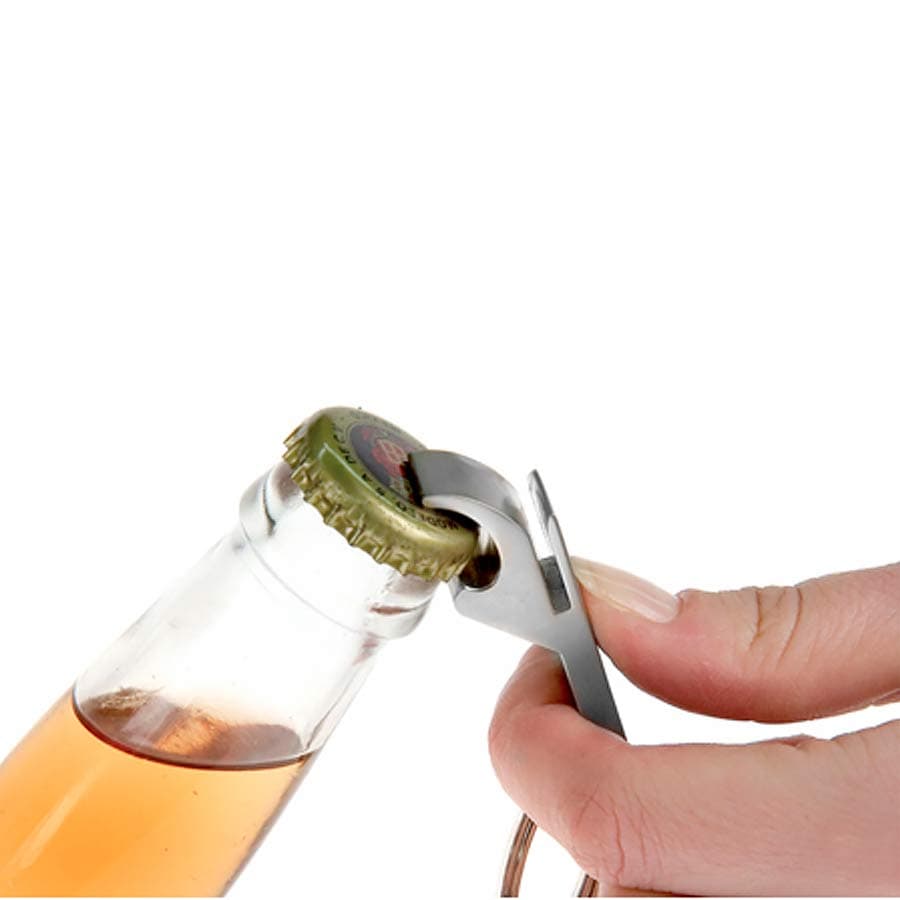 Llavero-Destapador Plateado - imagen 3