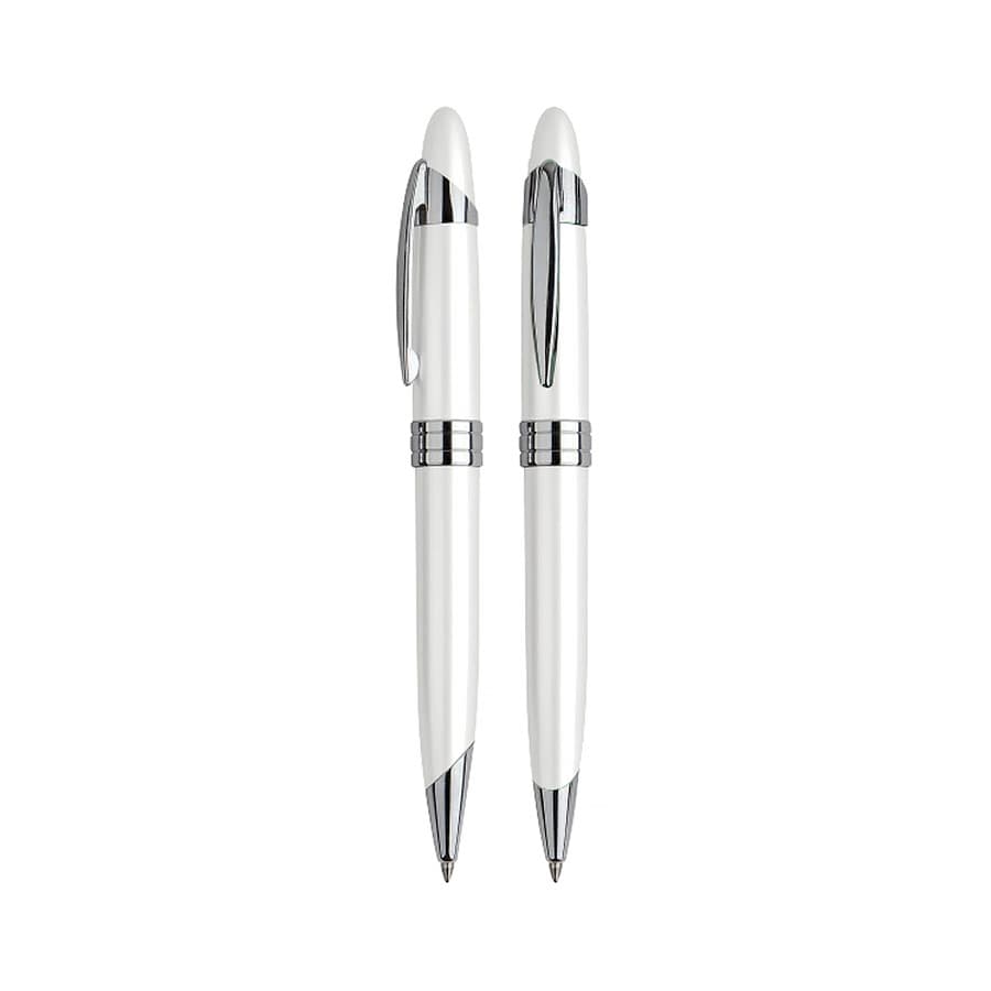 Bolígrafo Metálico White Pearl - imagen 3