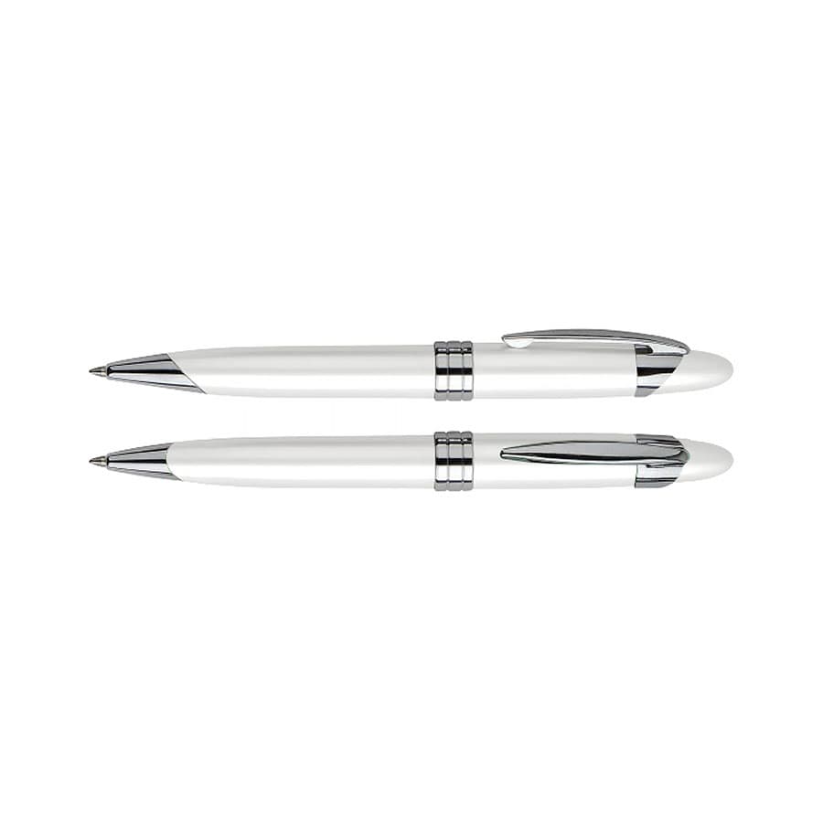 Bolígrafo Metálico White Pearl - imagen 2