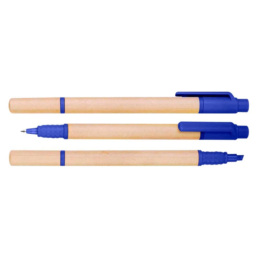 Bolígrafo Ecológico con Destacador - imagen 2