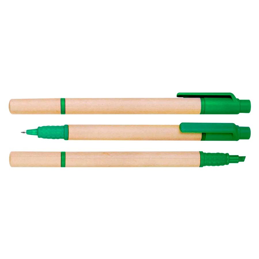 Bolígrafo Ecológico con Destacador - imagen 6