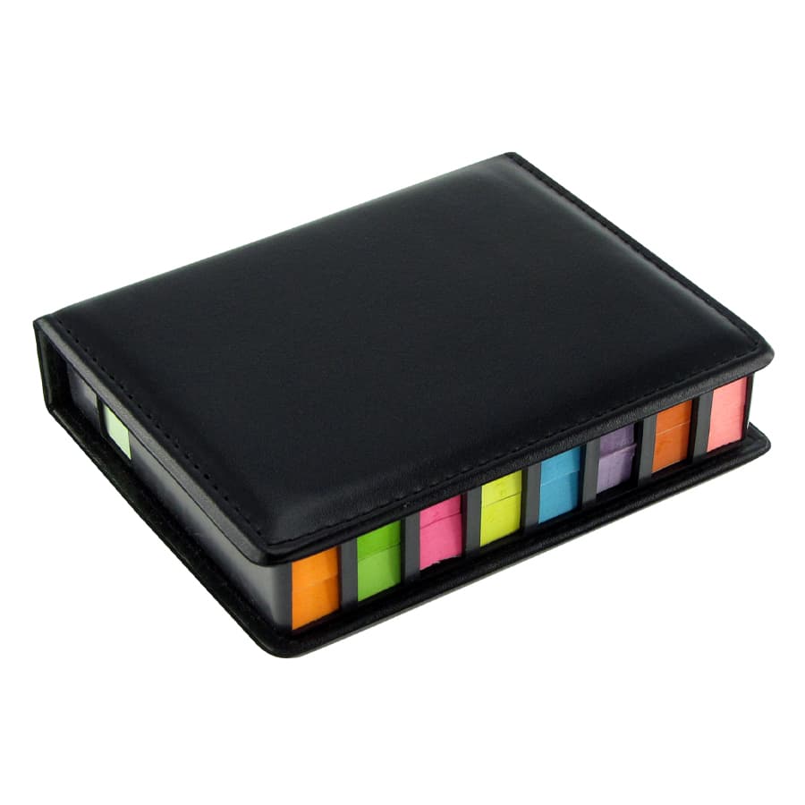 Set de Notas Adhesivas de PU Negro - imagen 2