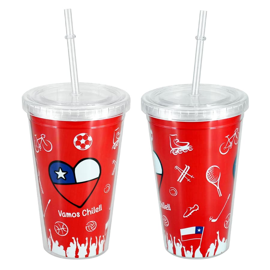 Mug Vamos Chile 500cc - imagen 3