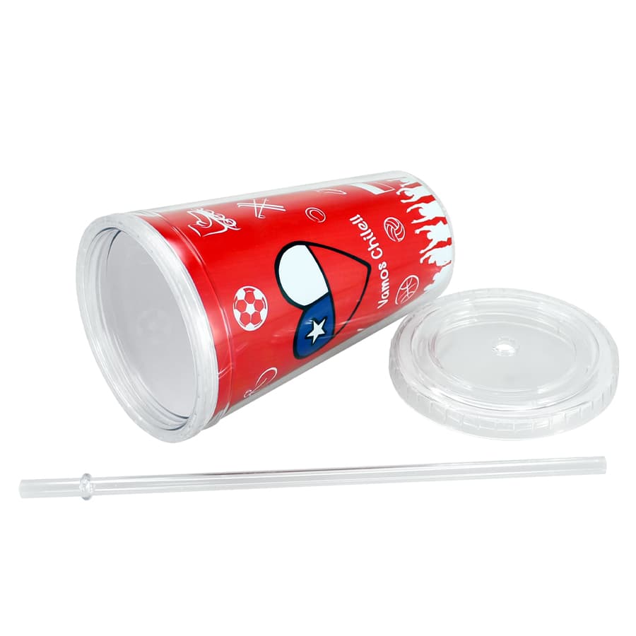 Mug Vamos Chile 500cc - imagen 2