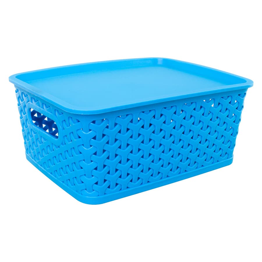 Canasto plástico 5 lt con tapa - imagen 3