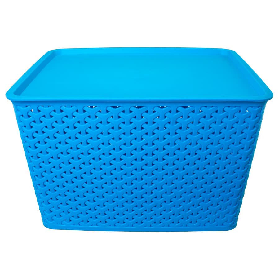 Canasto plástico 24 lt con tapa - imagen 3