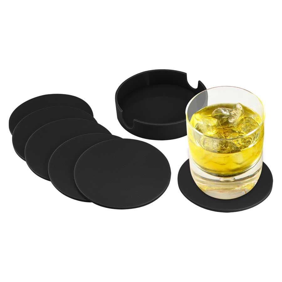 Set de Posavasos Plásticos Redondos - imagen 2