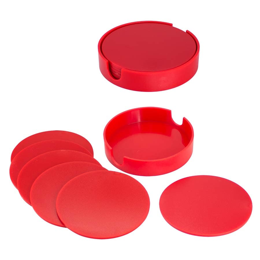 Set de Posavasos Plásticos Redondos - imagen 5