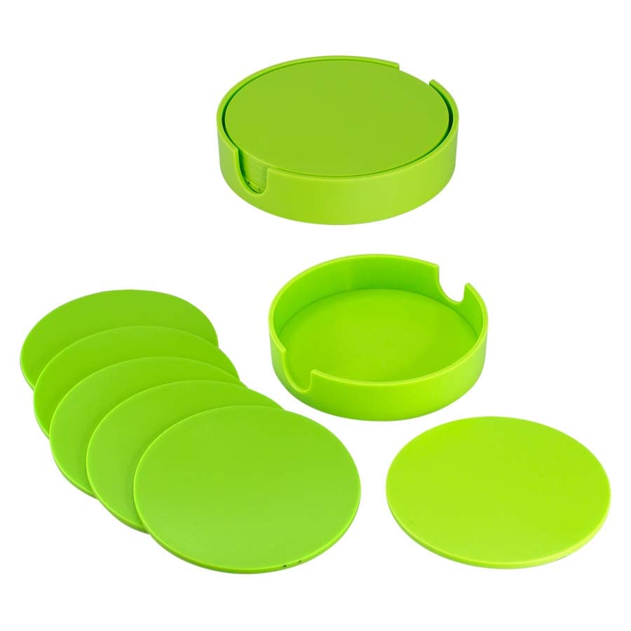 Set de Posavasos Plásticos Redondos - imagen 8