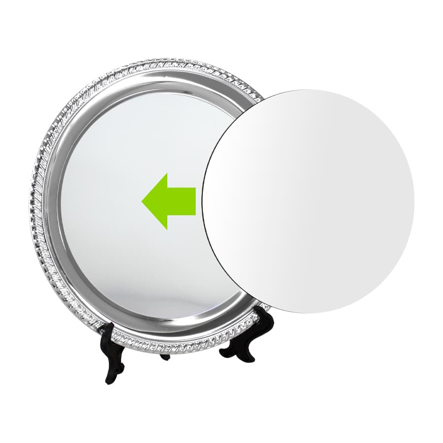 Trofeo Galvano Plato Grande Sublimación - imagen 3