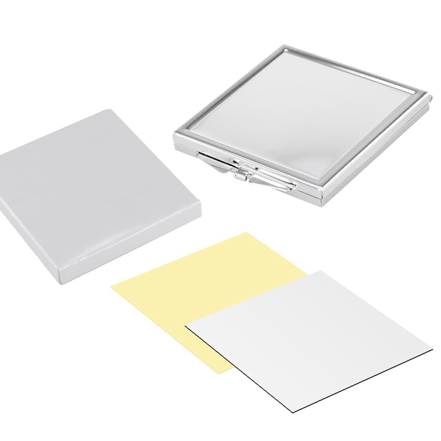 Espejo Metálico Cuadrado Sublimación - imagen 4