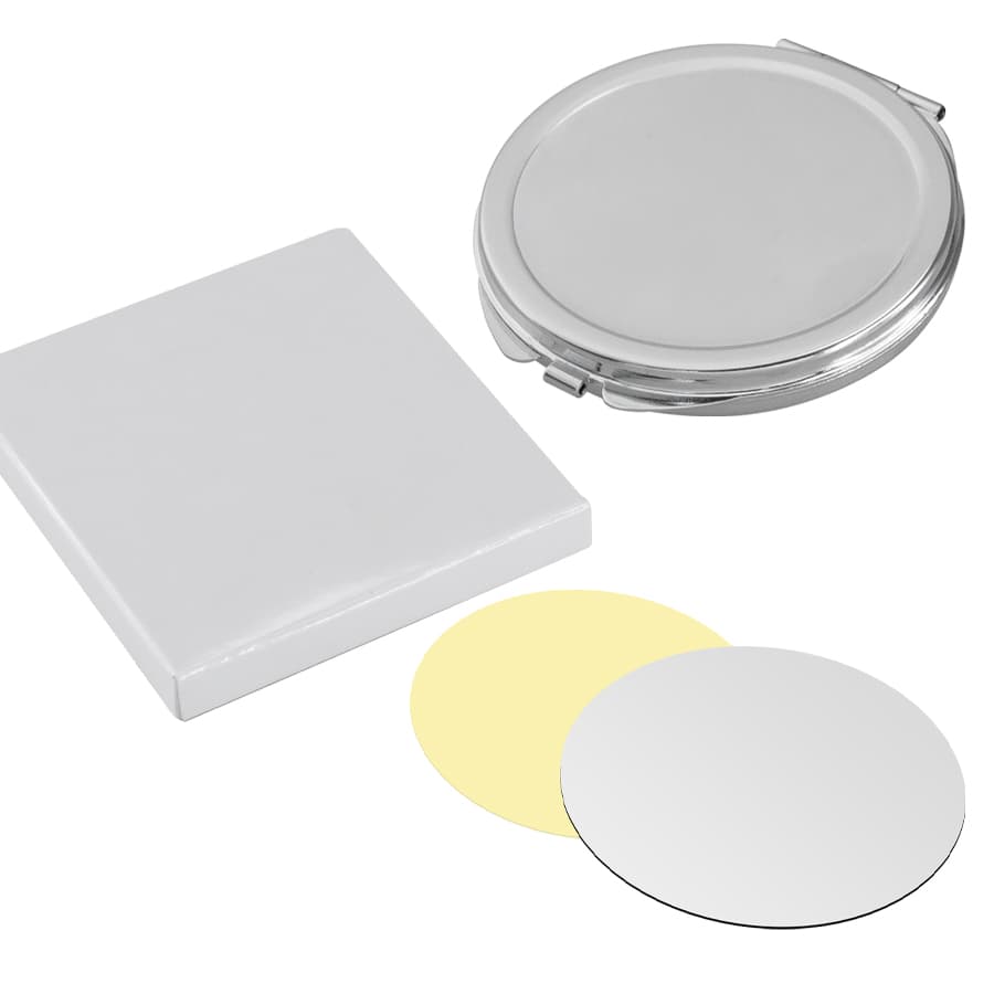 Espejo Metálico Redondo Sublimación - imagen 4