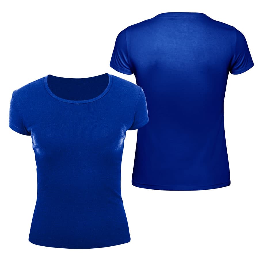 Polera Manga Corta Algodón Mujer - imagen 2