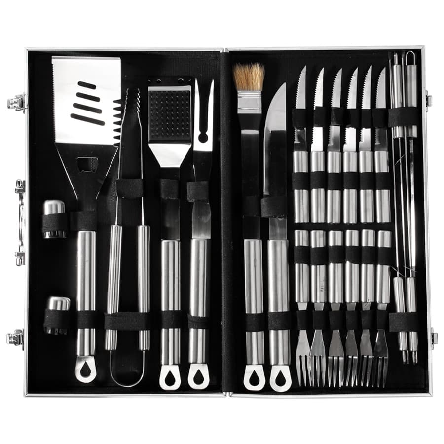 Deluxe BBQ Set Metálico de 24 piezas - imagen 6
