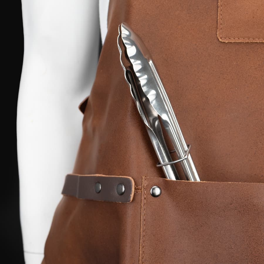 Set Asador de Cuero de Búfalo - imagen 3