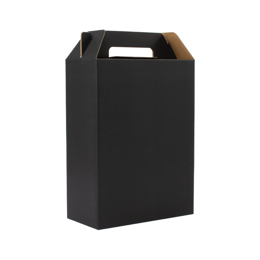 Caja autoarmable con asas, 26x35x13 cm - imagen 2