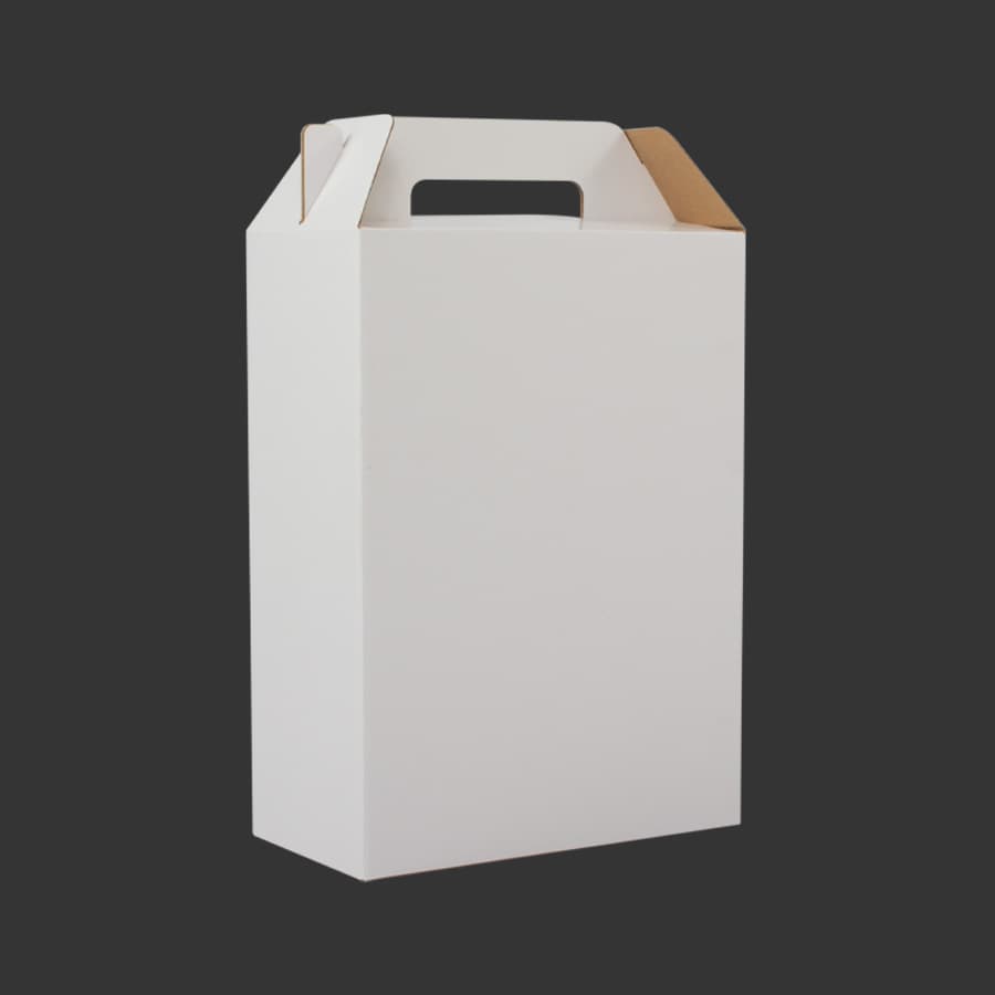 Caja autoarmable con asas, 26x35x13 cm - imagen 3