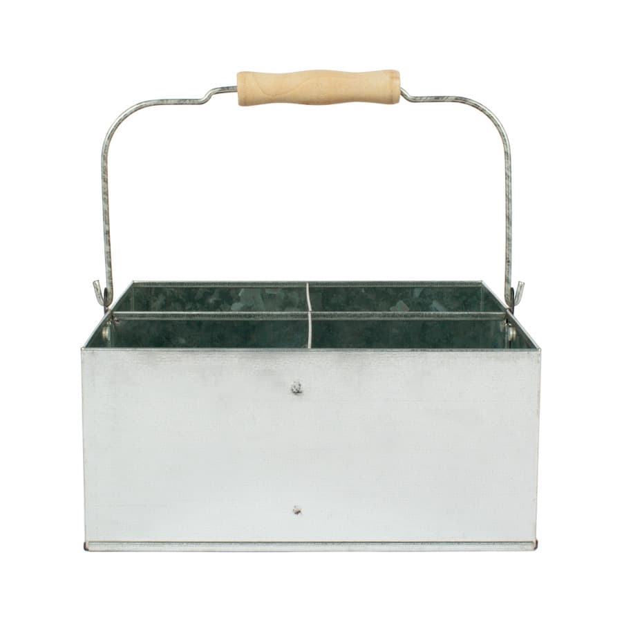 Canasto Galvanizado con mango - imagen 2