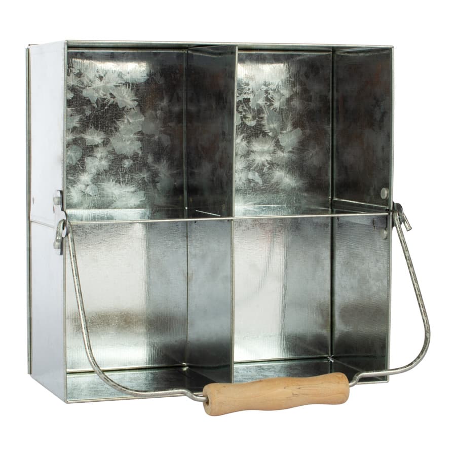 Canasto Galvanizado con mango - imagen 4