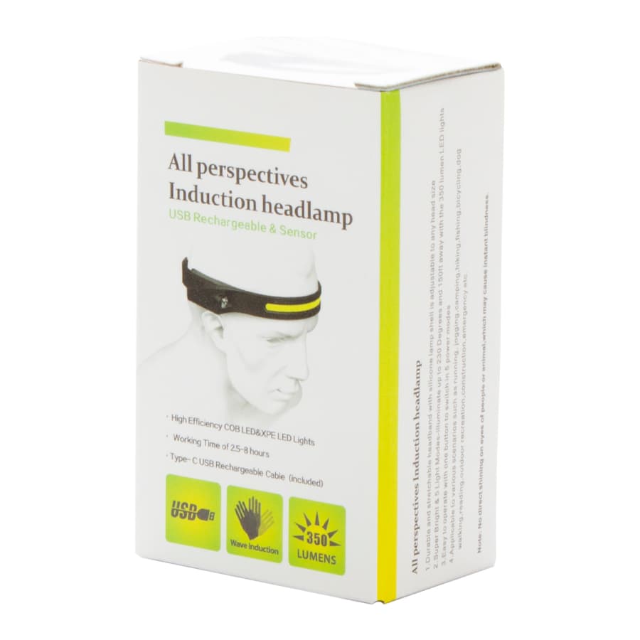 USB Linterna LED cabeza con Súper-Brillo - imagen 9