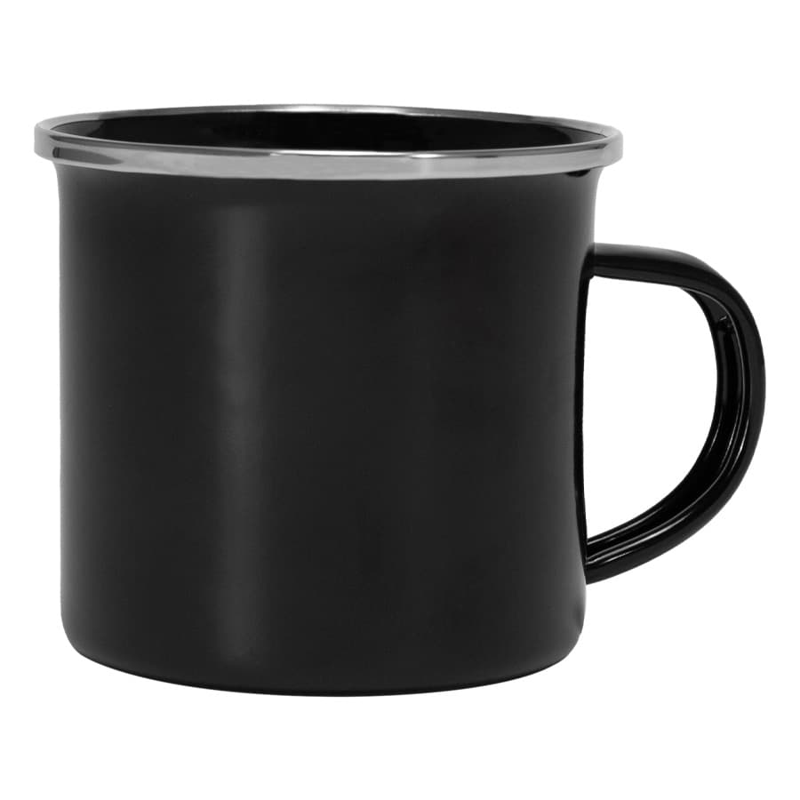 Tazón Enlozado Negro 350ml - imagen 2