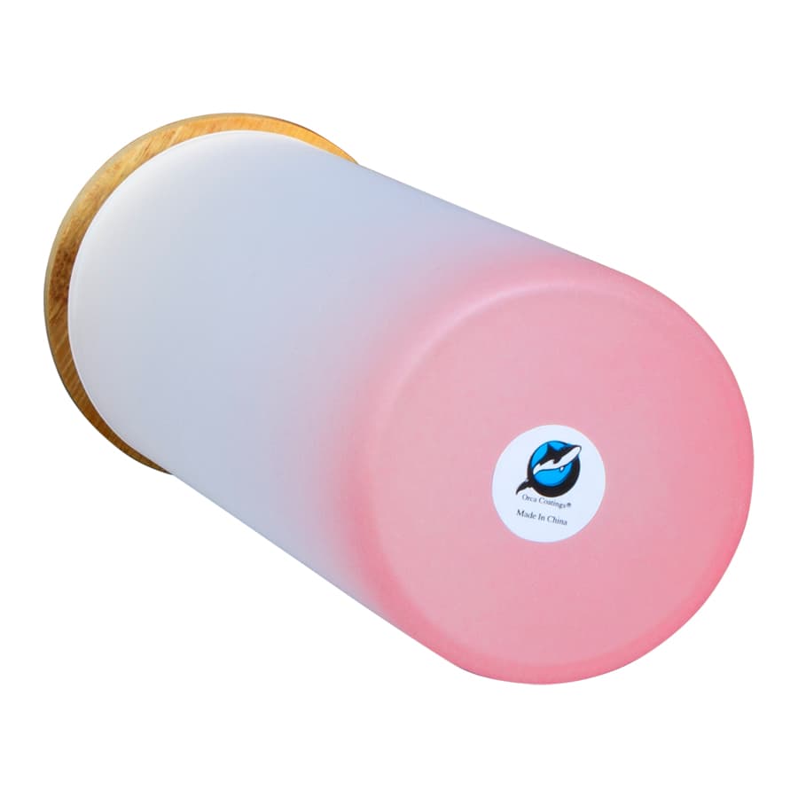 Botella Vidrio Borosilicato Sublimación, tapa Bamboo 500cc - imagen 10