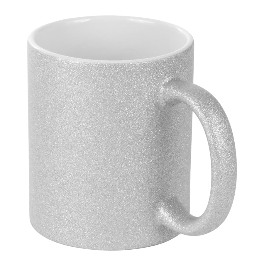 Tazón Glitter Plateado 350cc Sublimación - imagen 3