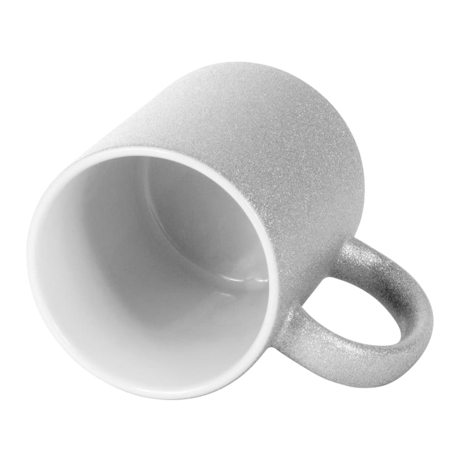 Tazón Glitter Plateado 350cc Sublimación - imagen 4