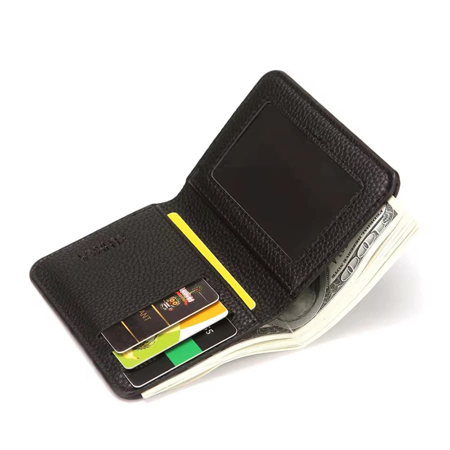 Billetera vertical de Eco-Cuero «LAM»