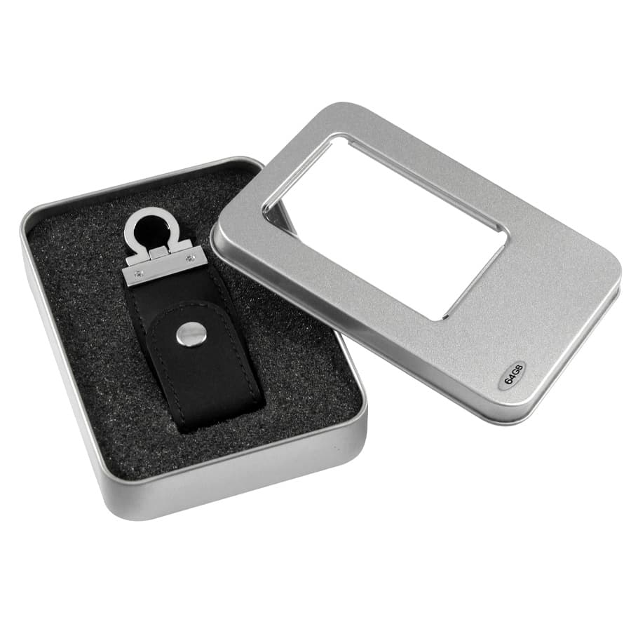 USB Pendrive 64GB Llavero de Eco-cuero