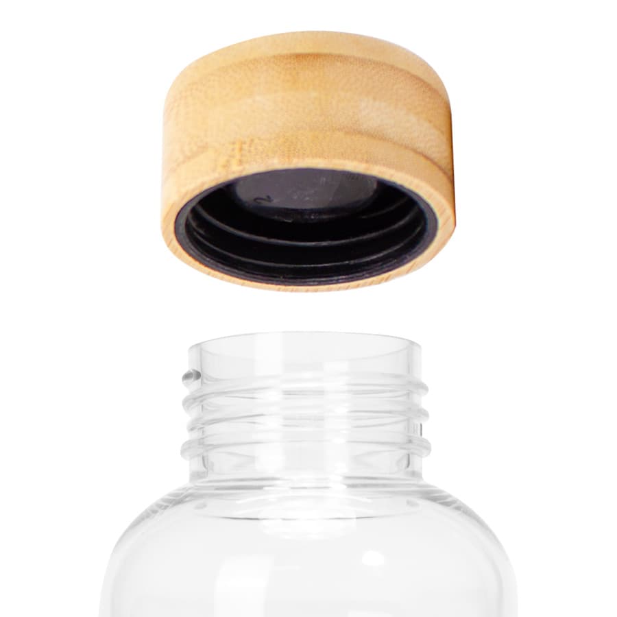 Botella PET tapa bamboo «AINOA» 550cc - imagen 3