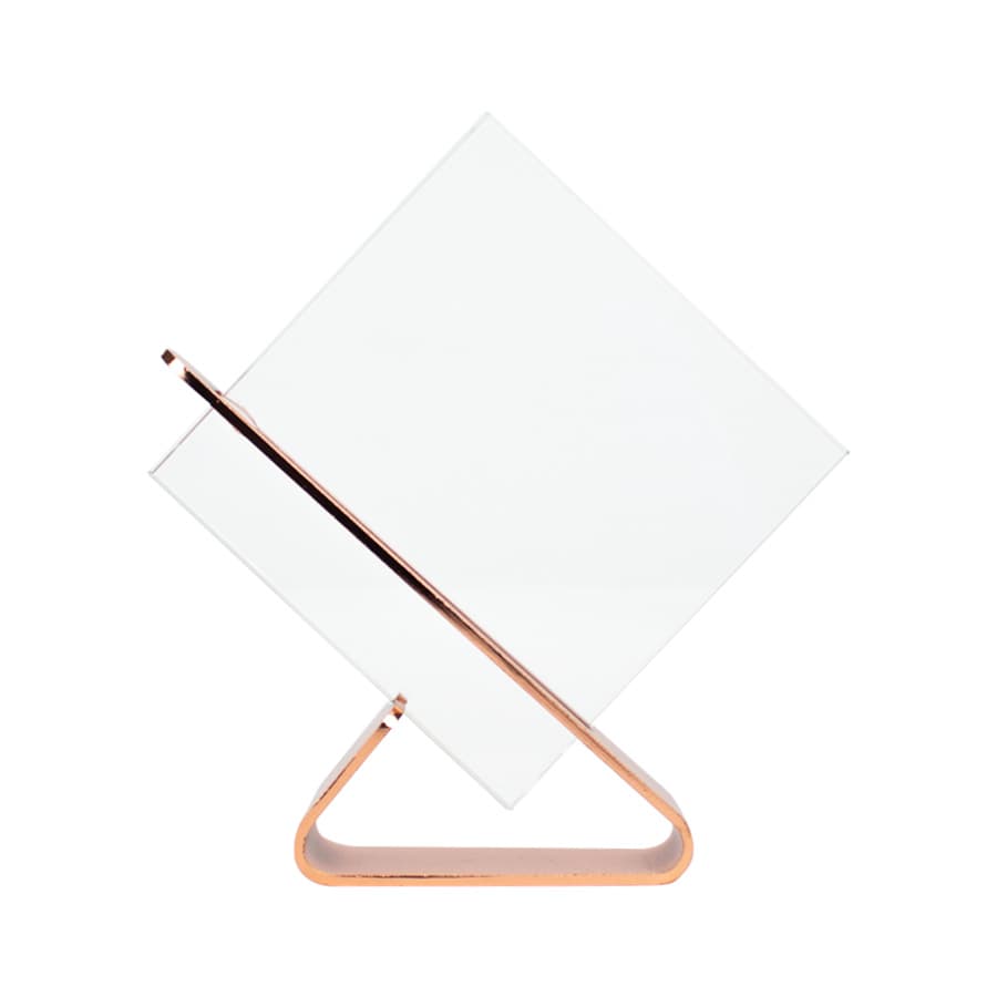 Trofeo Galvano Encobrizado de Cristal «Claim» - imagen 2