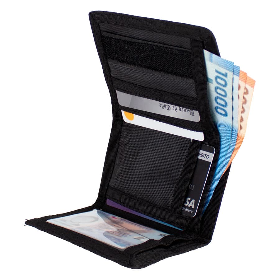 Billetera de tela negra, para Sublimación - imagen 12