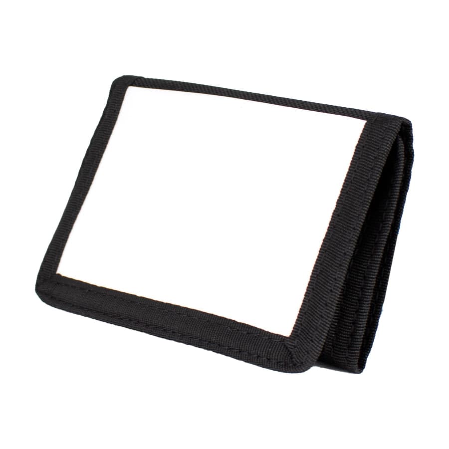 Billetera de tela negra, para Sublimación - imagen 4