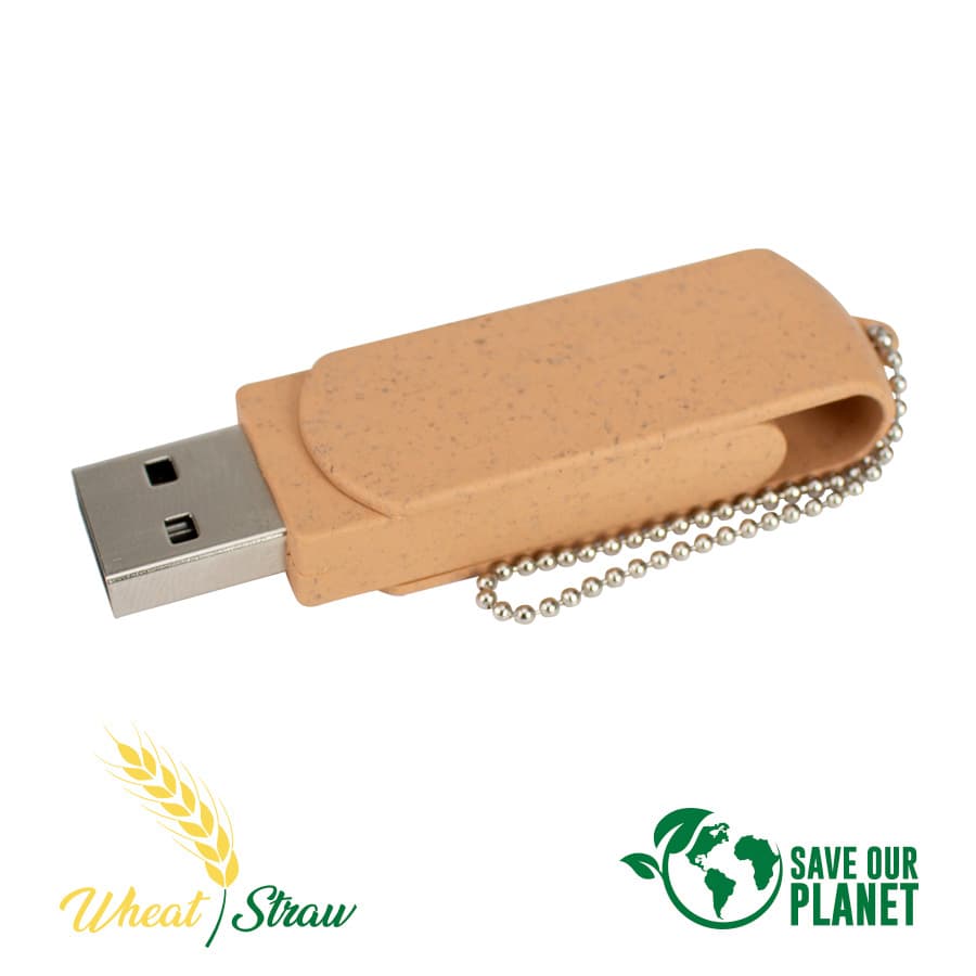 USB Pendrive 16GB de caña de Trigo - imagen 2