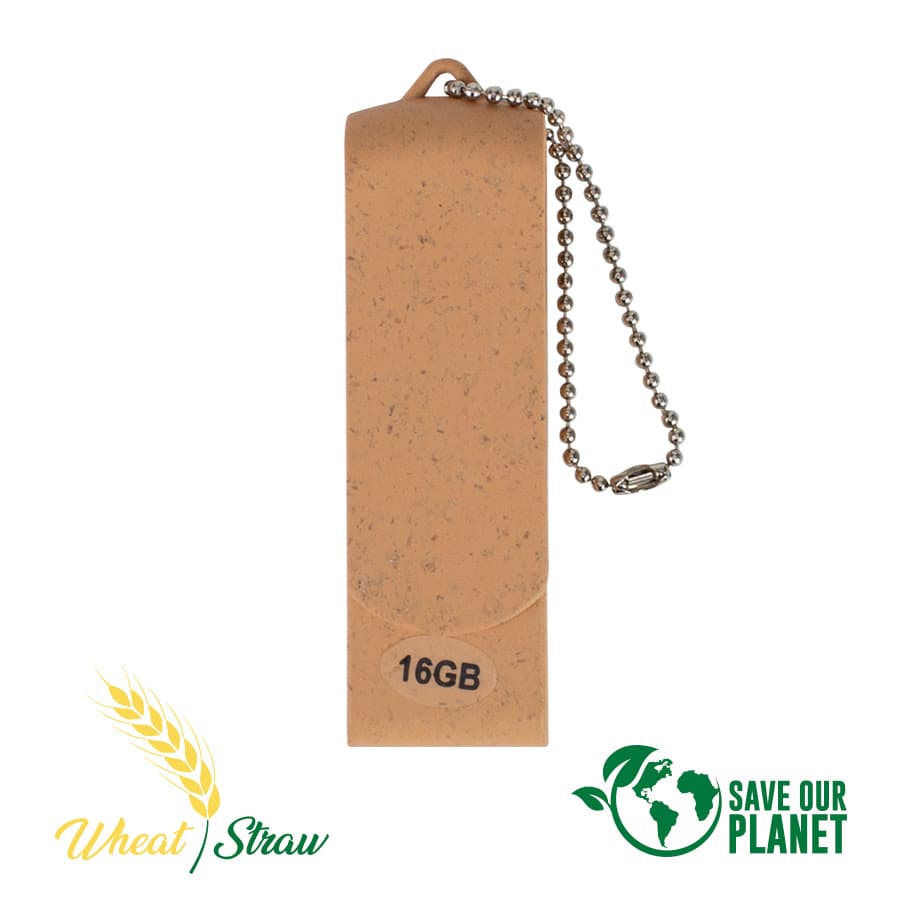 USB Pendrive 16GB de caña de Trigo - imagen 4