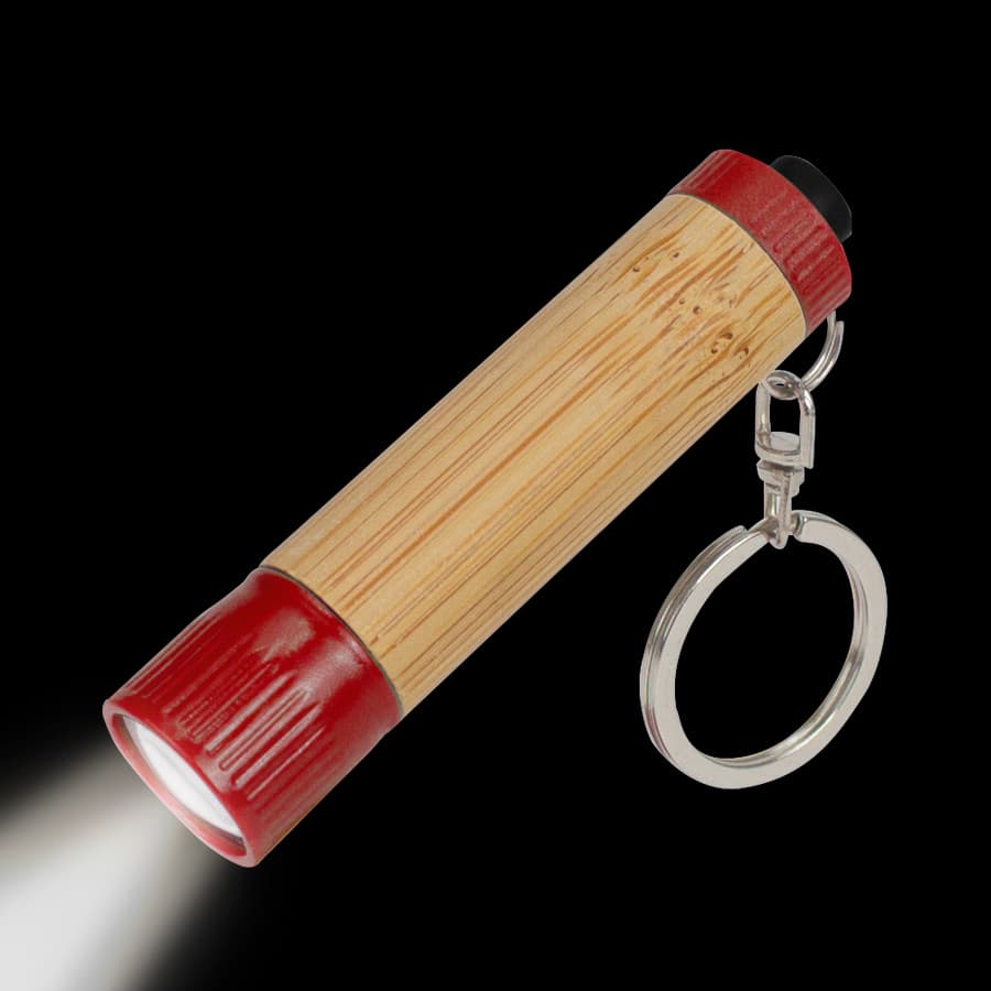 Llavero-Linterna LED cuerpo Bamboo - imagen 5