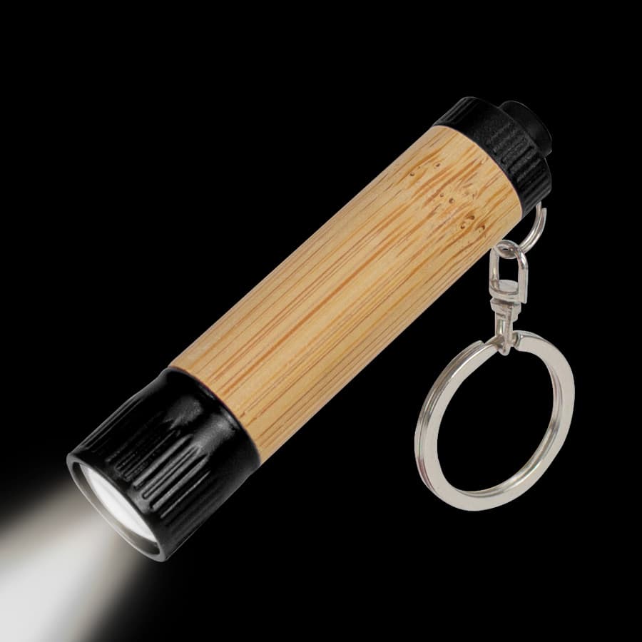 Llavero-Linterna LED cuerpo Bamboo - imagen 8
