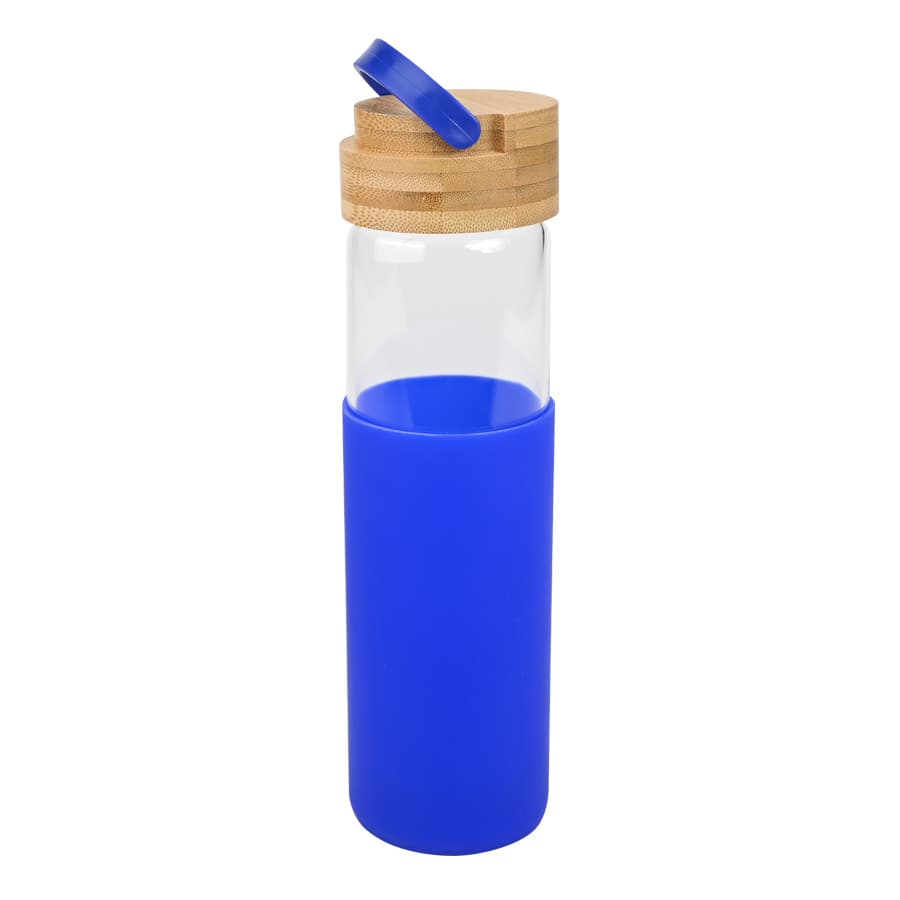 Botella de Vidrio con funda de silicona 600cc - imagen 2