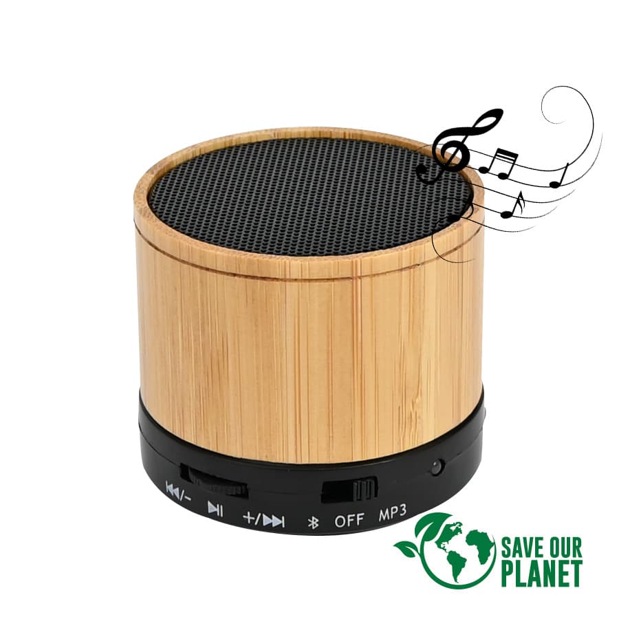 Parlante Altavoz Bluetooth de Bamboo «WAVE»