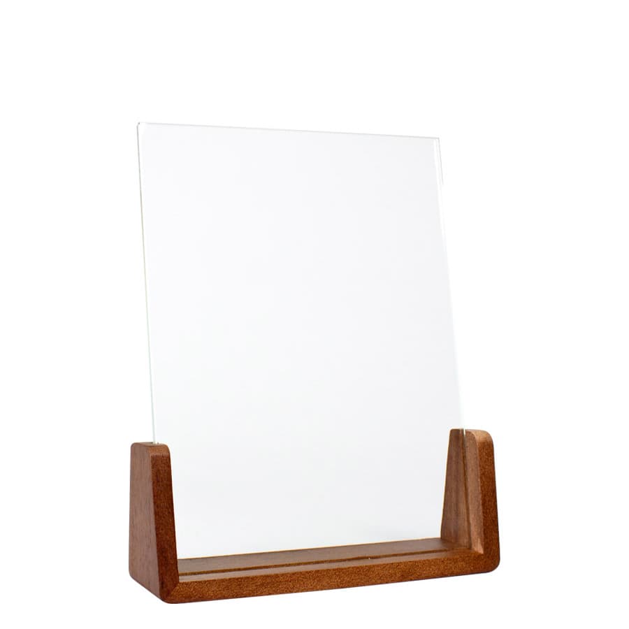 Trofeo Galvano de Madera y Cristal «Spitz»