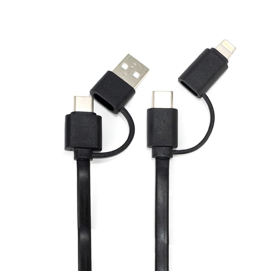 Connect Multicargador Retráctil 4 en 1 de ABS/Bamboo - imagen 13