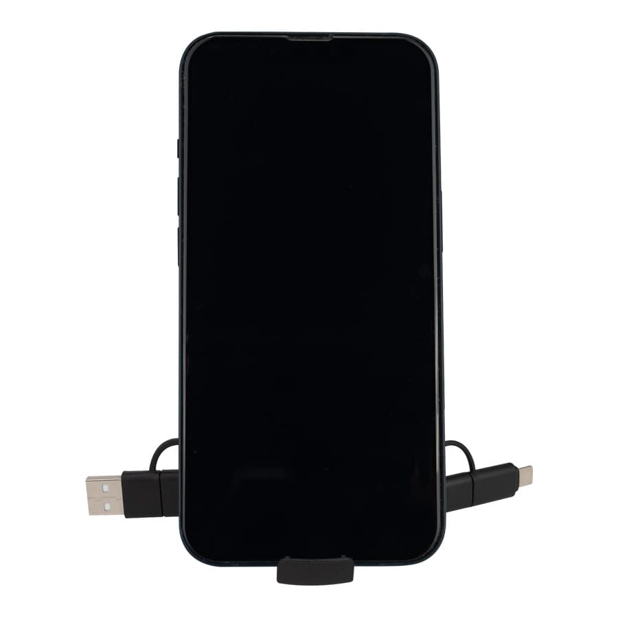 Connect Multicargador Retráctil 4 en 1 de ABS/Bamboo - imagen 12