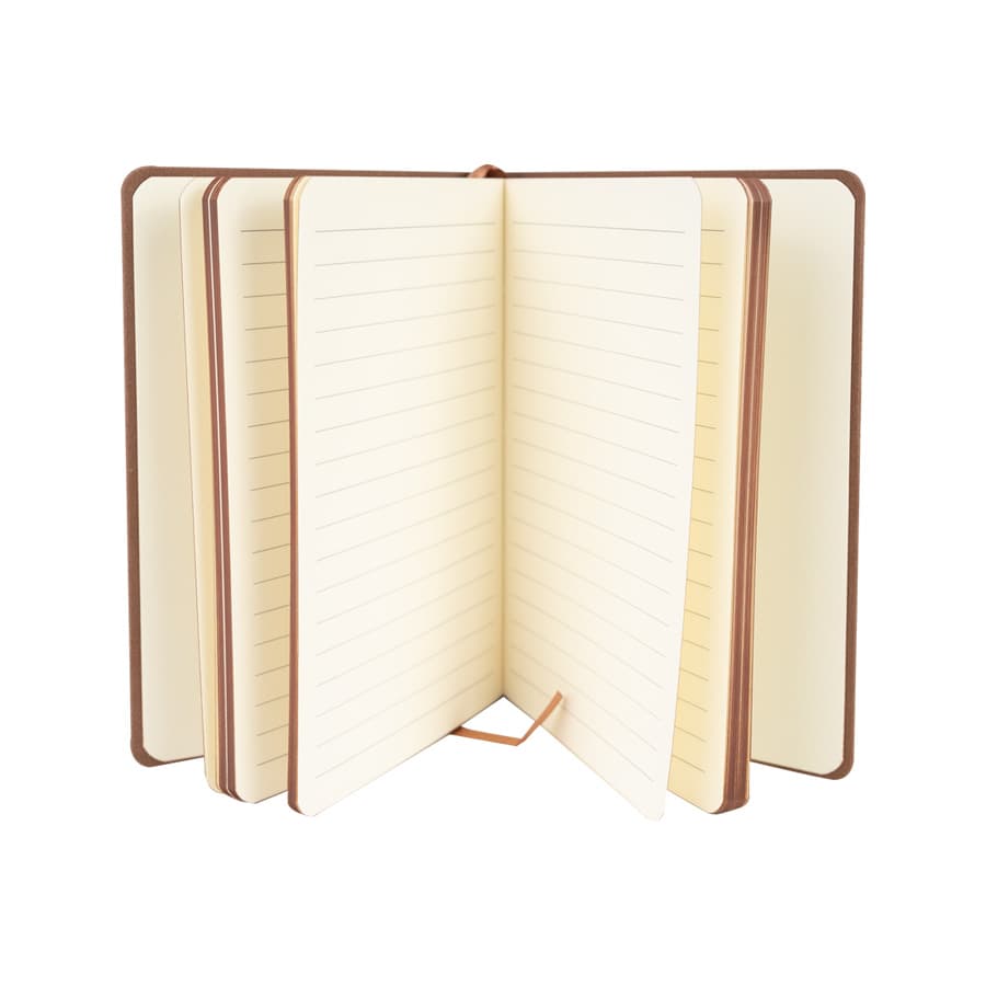 Libreta encobrizada de PU eco-cuero - imagen 3