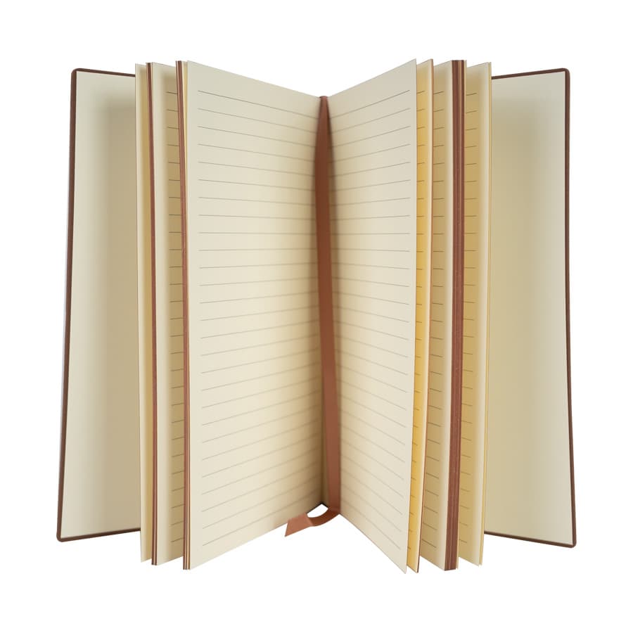 Cuaderno encobrizado de PU eco-cuero - imagen 3