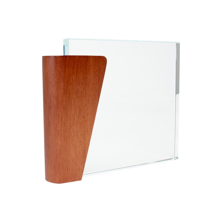 Trofeo Galvano de Madera y Cristal «Lewis» - imagen 3