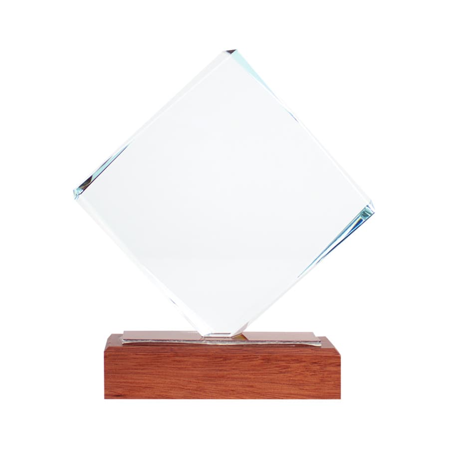 Trofeo Galvano de Madera y Cristal «Fischer» - imagen 2